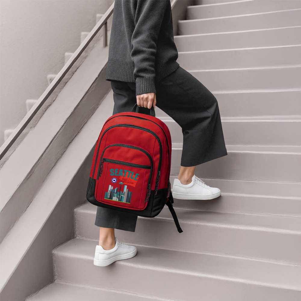 Basic Backpack - red