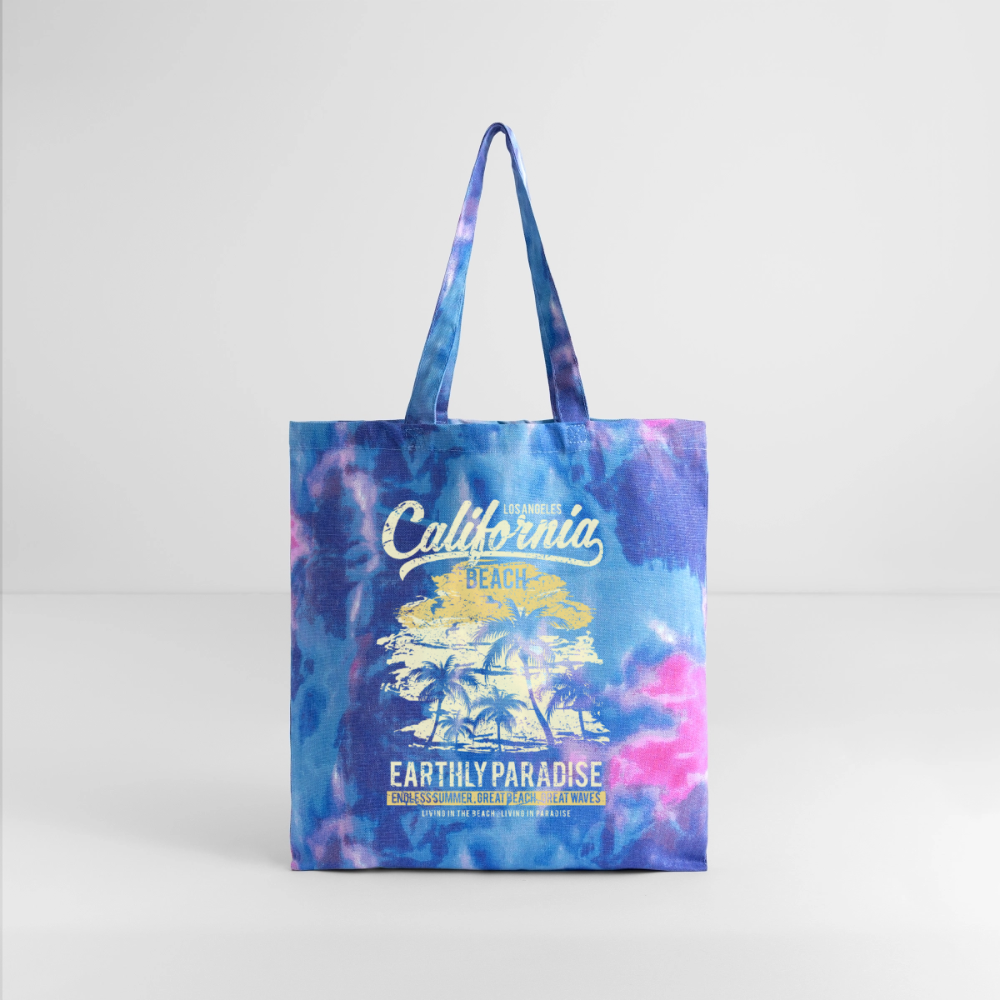 Tie Dye Tote Bag - cotton candy 