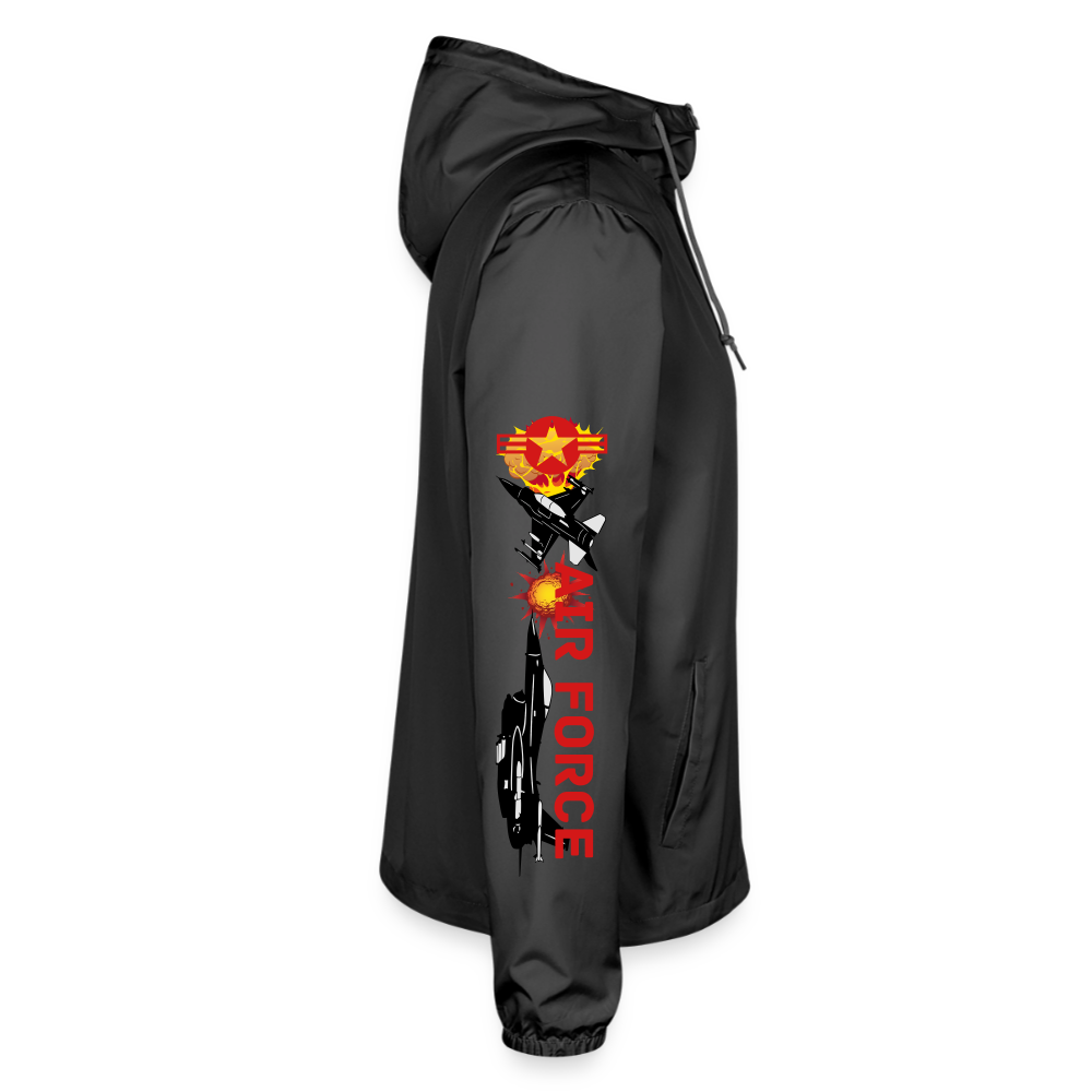 Unisex Lightweight Windbreaker Jacket - graphite