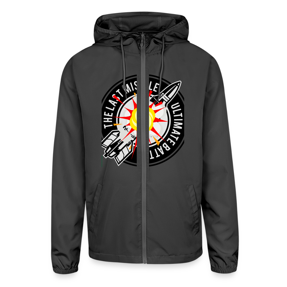 Unisex Lightweight Windbreaker Jacket - graphite