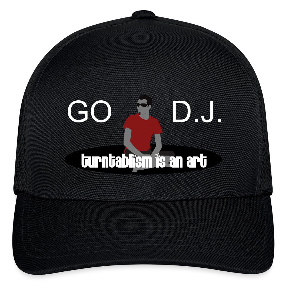 Flexfit Fitted Baseball Cap - black