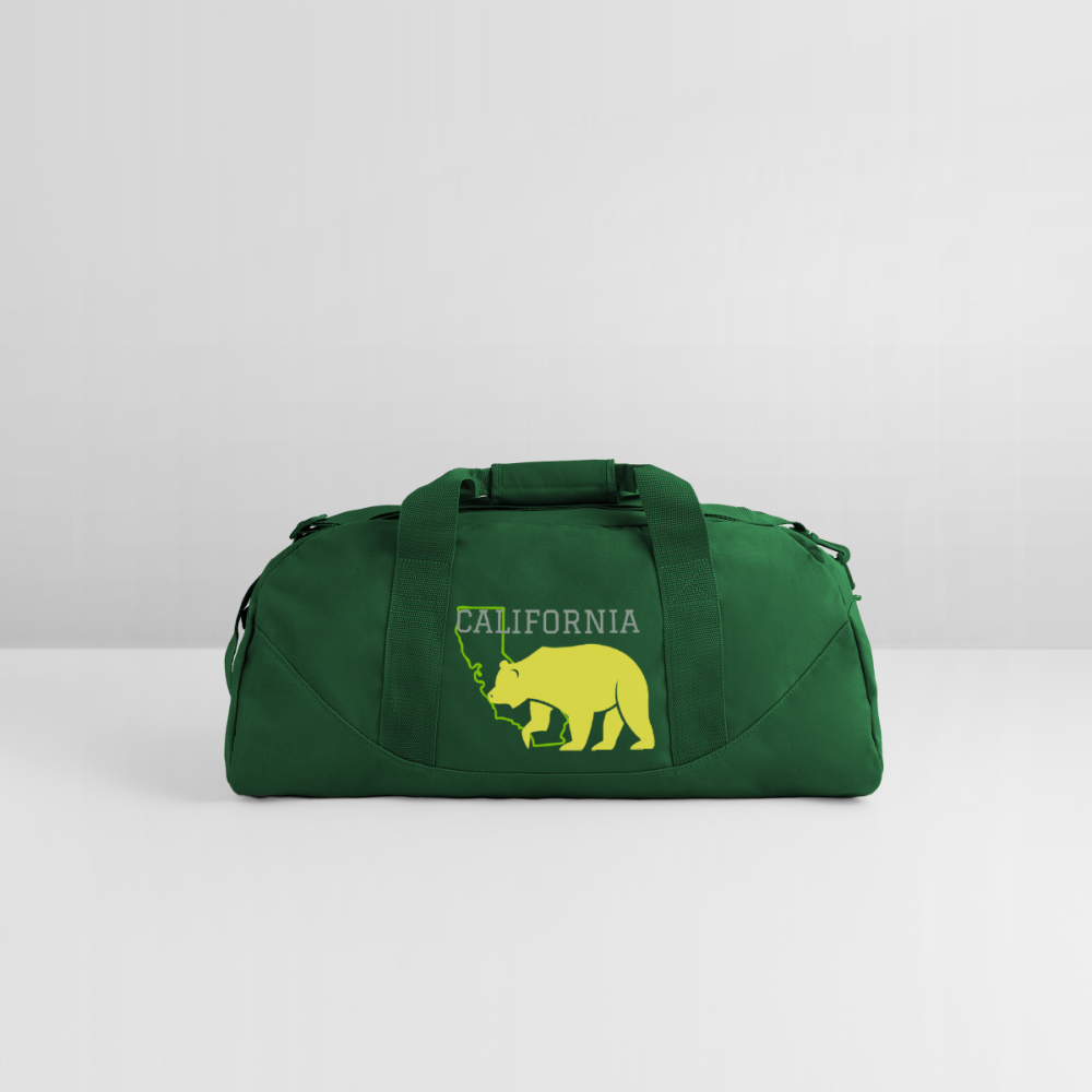 Recycled Duffel Bag - forest green
