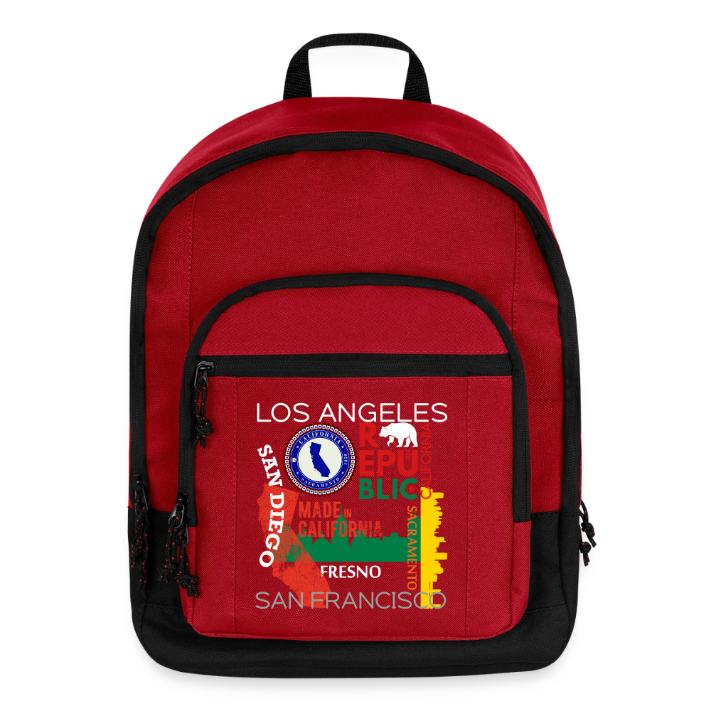 Basic Backpack - red