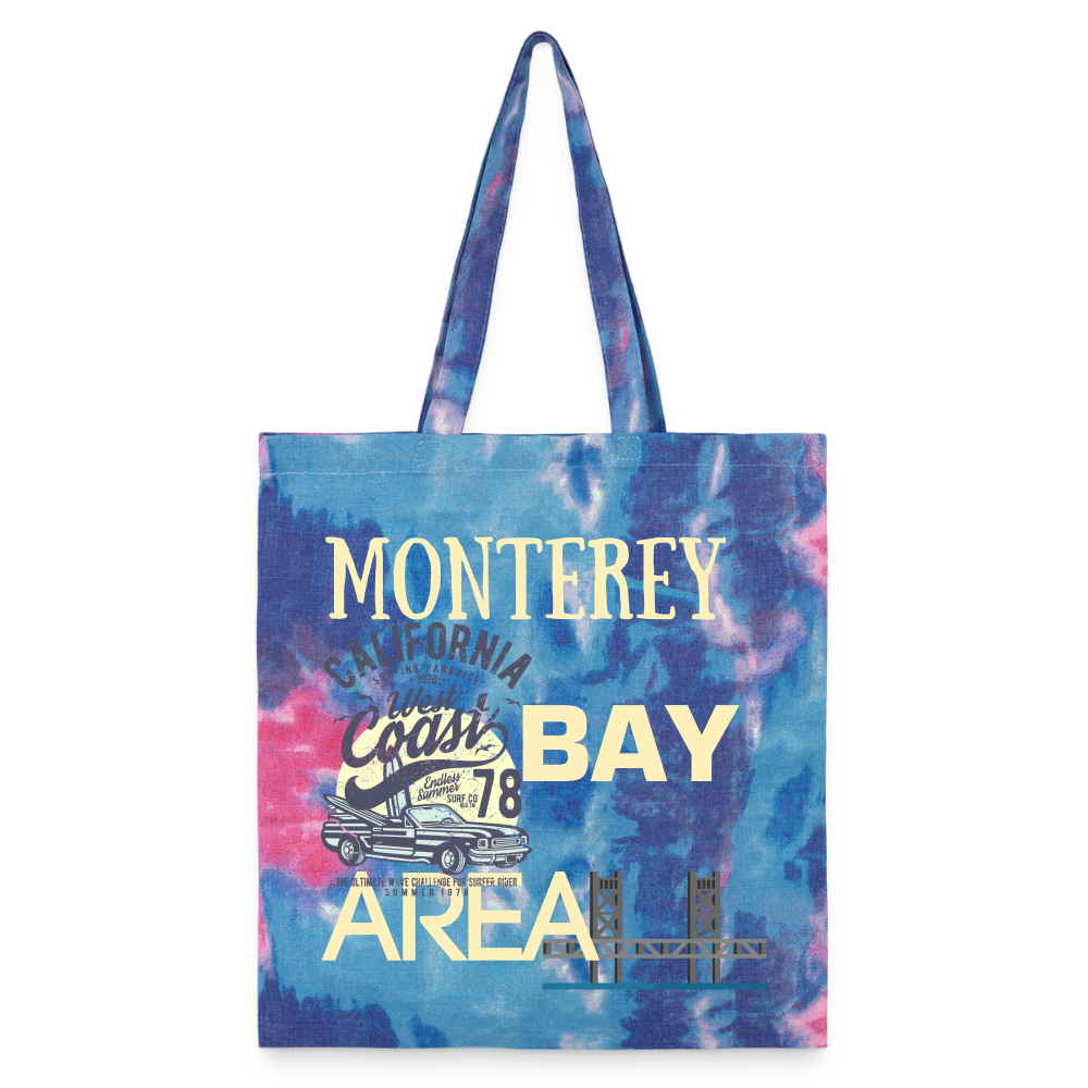 Tie Dye Tote Bag - cotton candy 