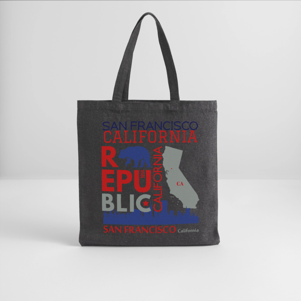 Recycled Tote Bag - charcoal grey