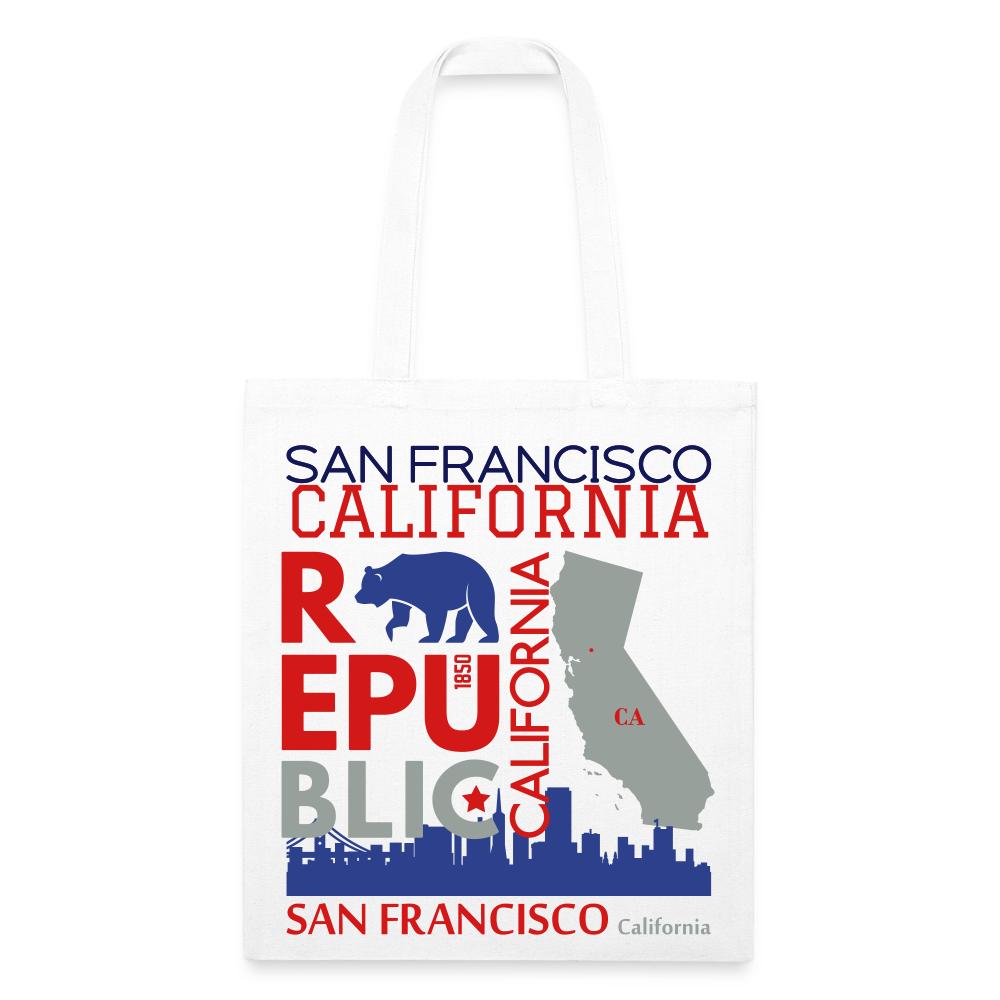 Recycled Tote Bag - white