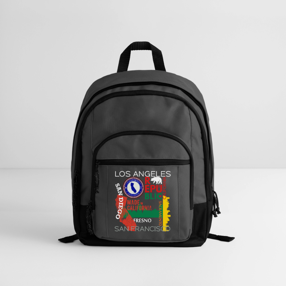 Basic Backpack - charcoal grey