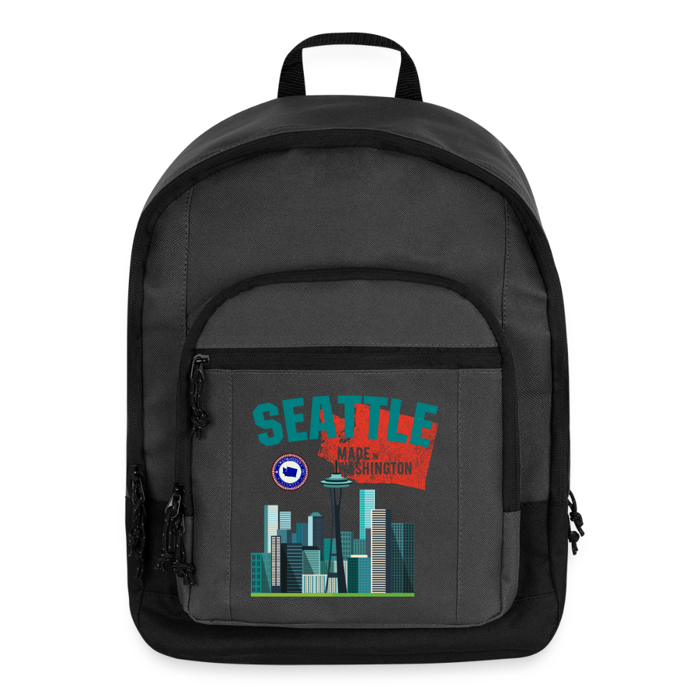 Basic Backpack - charcoal grey