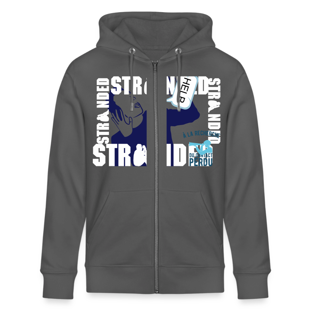 Stanley/Stella Cultivator Organic Zip Hoodie - anthracite