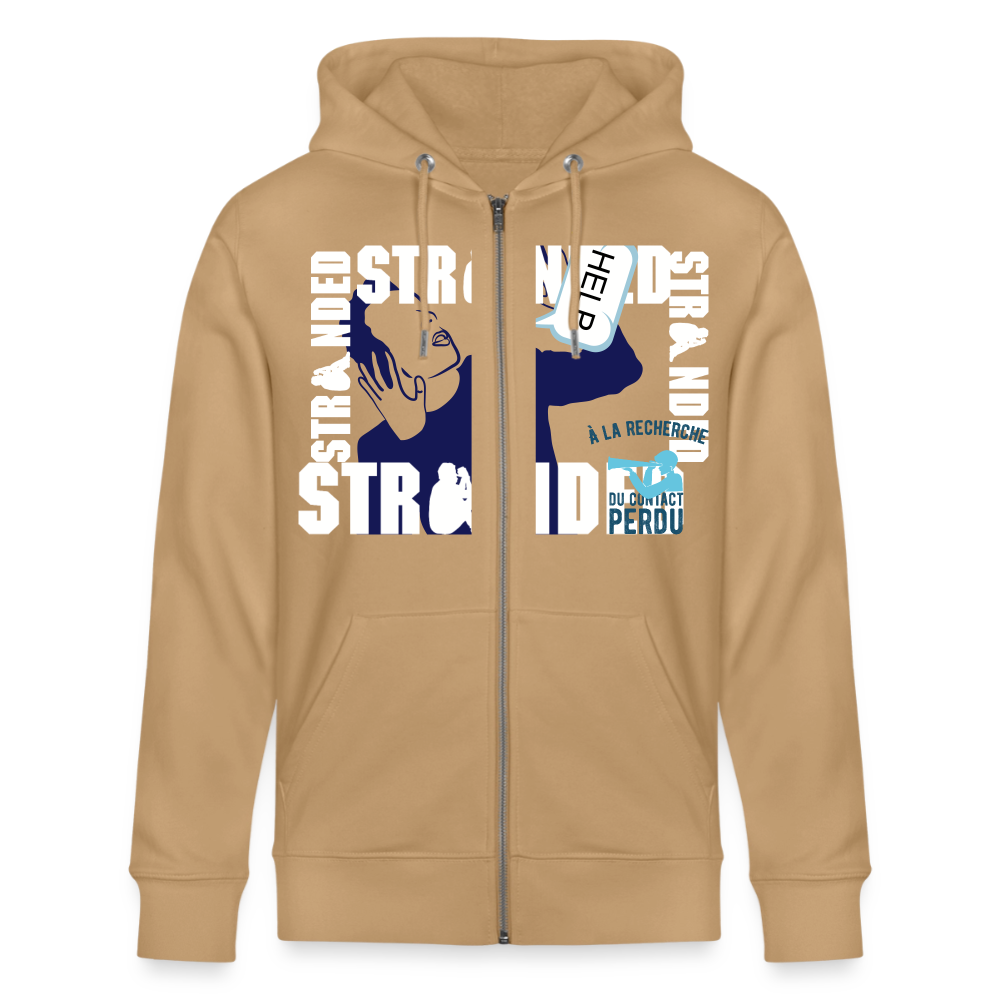 Stanley/Stella Cultivator Organic Zip Hoodie - latte