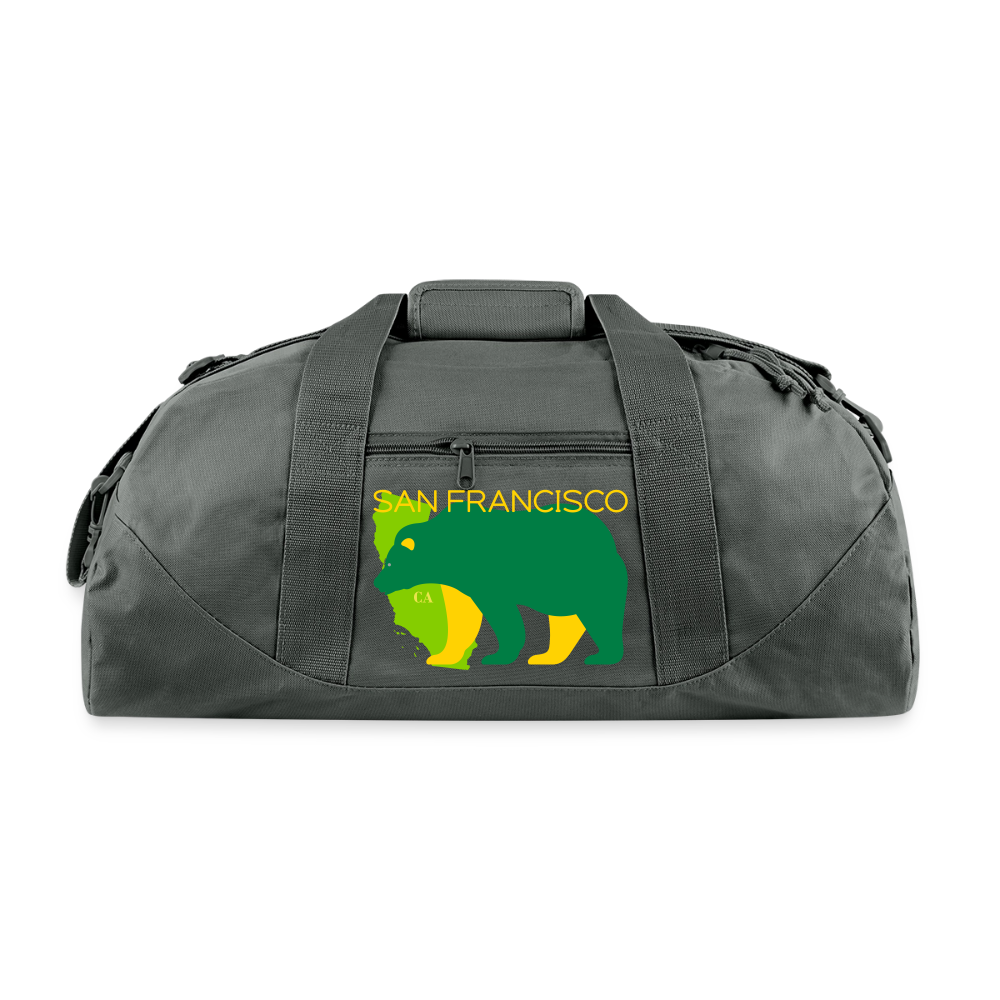 Recycled Duffel Bag - charcoal