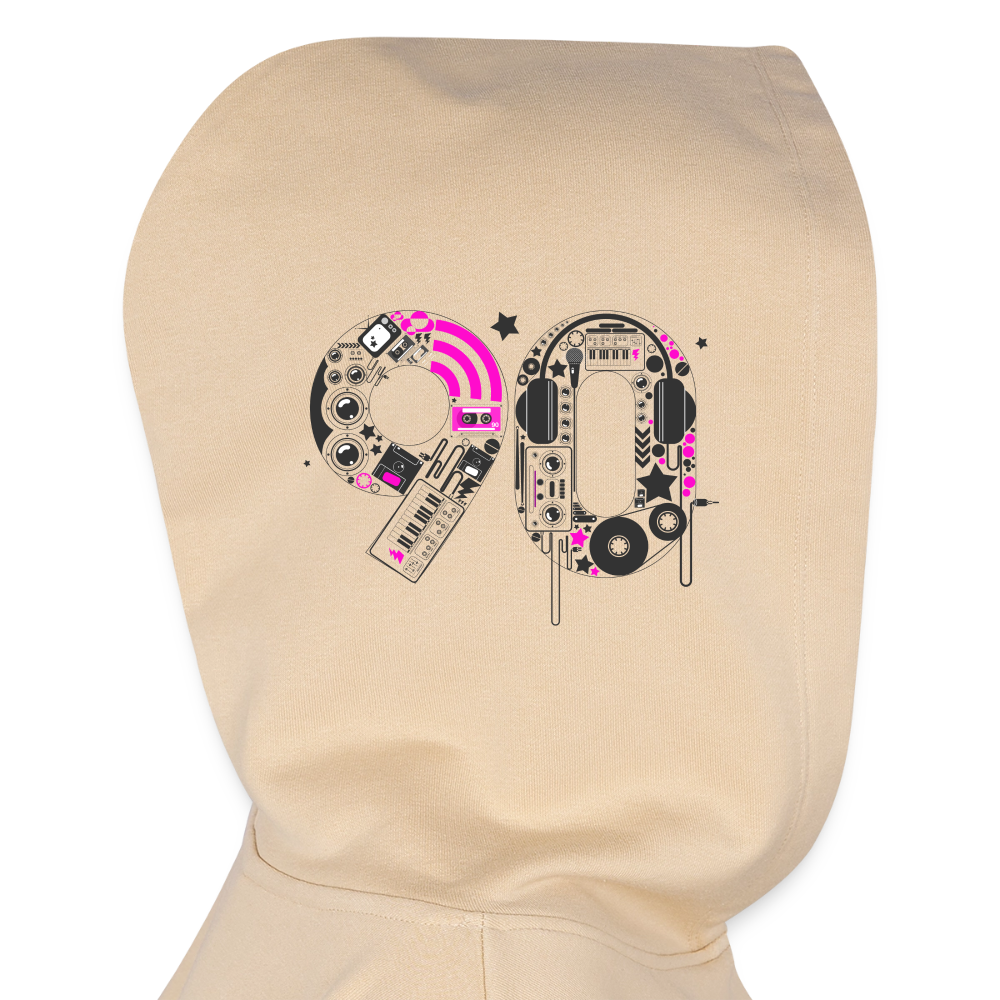 Women’s Cropped Hoodie & Jogger Short Set - nude