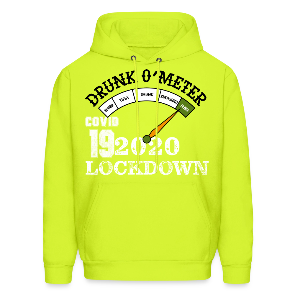 Men's Hoodie - safety green