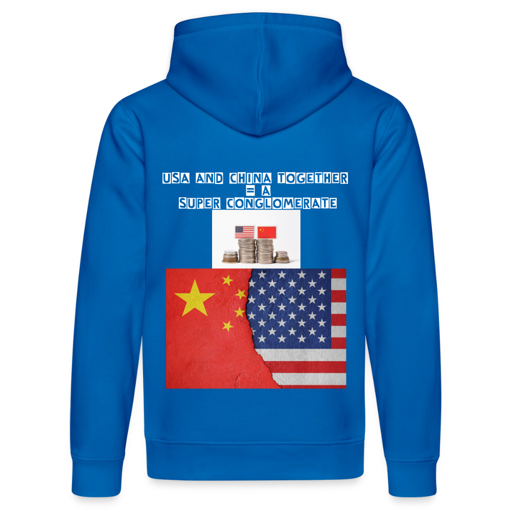 Stanley/Stella Drummer Unisex Organic Hoodie - royal blue