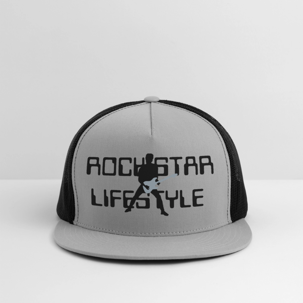 Trucker Hat - gray/black