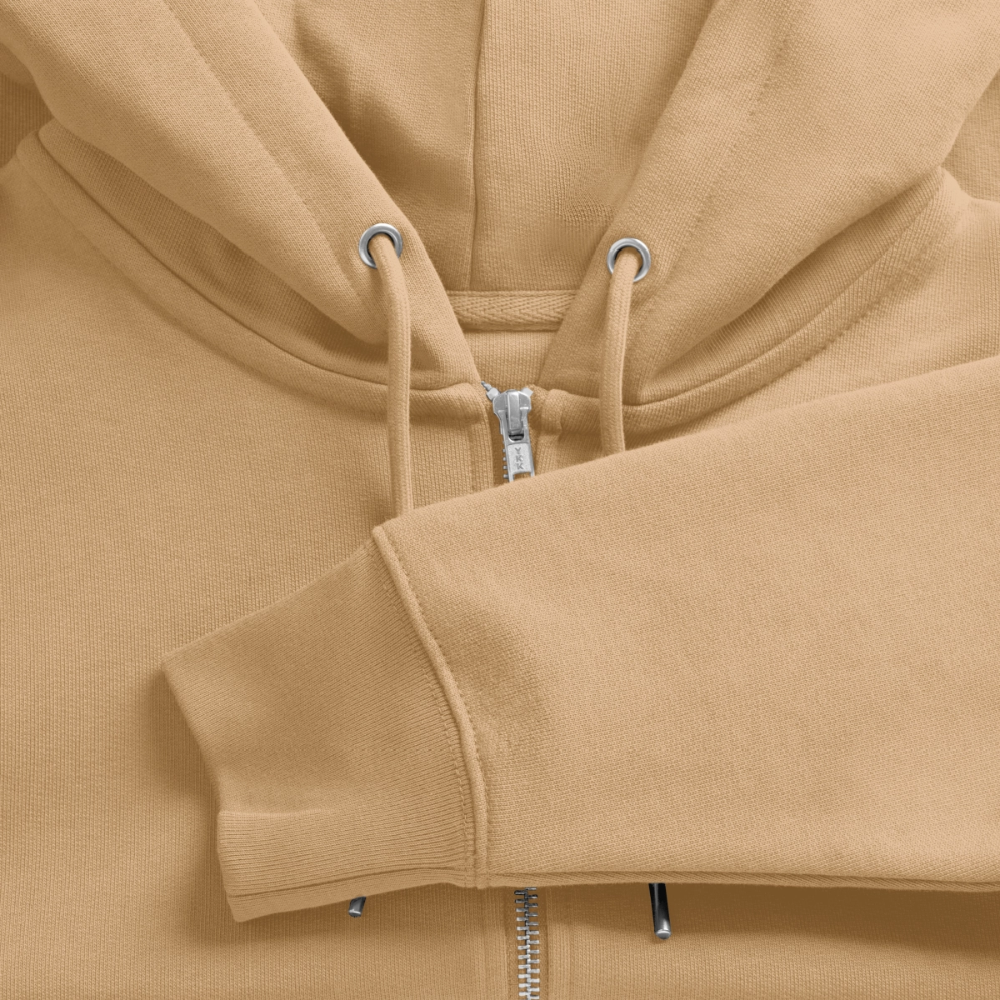 Stanley/Stella Cultivator Organic Zip Hoodie - latte