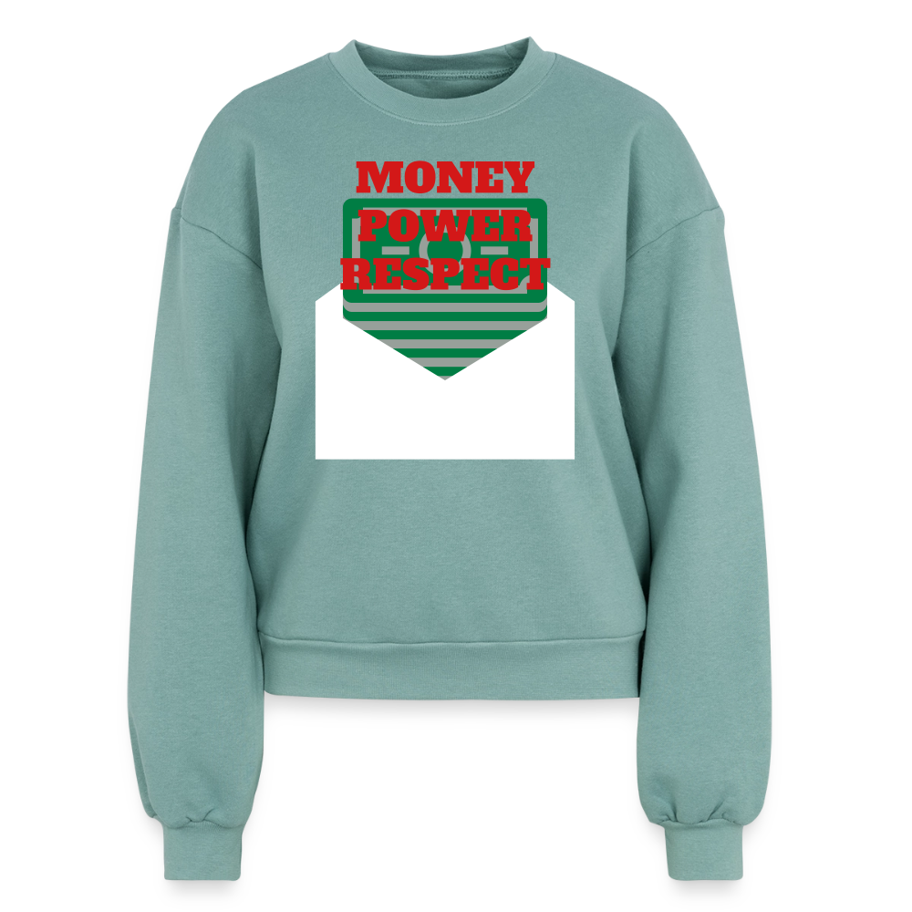 Women's Fleece Crewneck Sweatshirt - saltwater