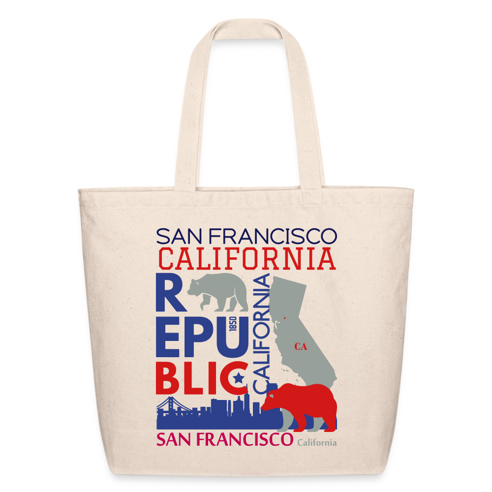 Eco-Friendly Cotton Tote - natural