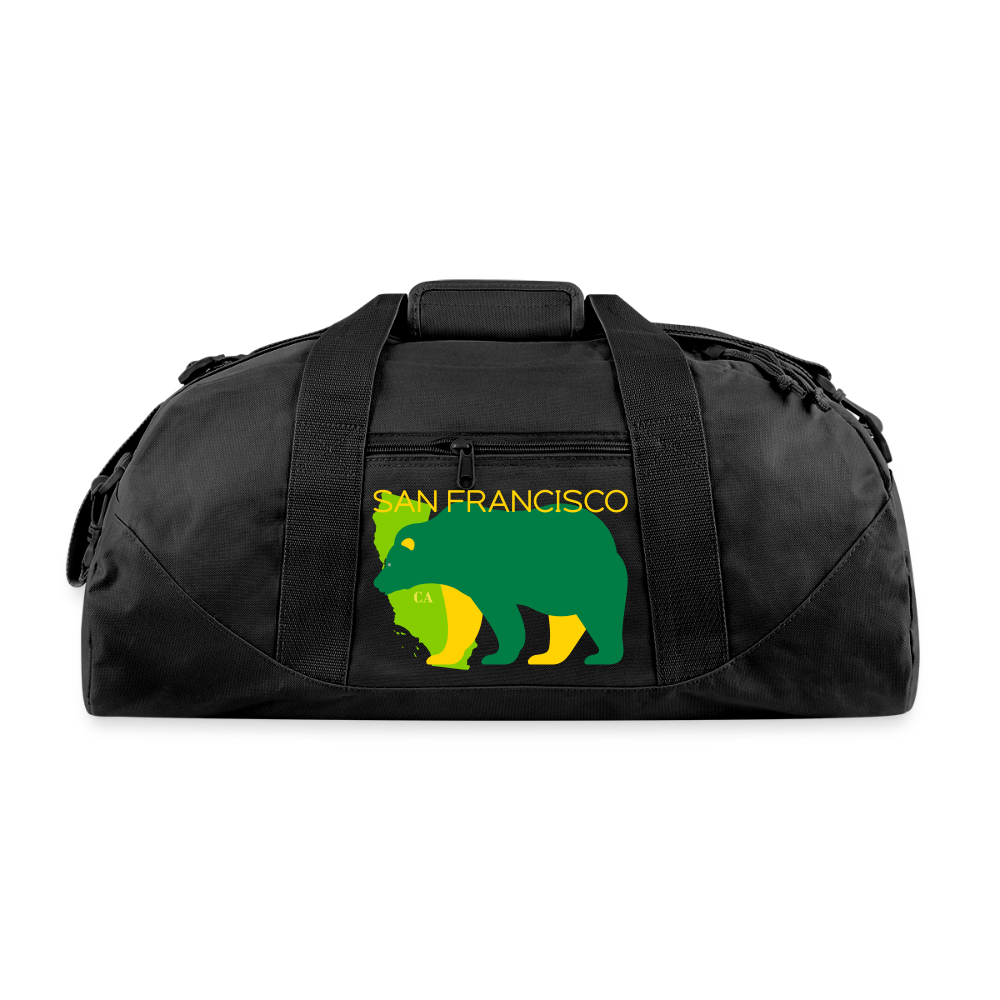 Recycled Duffel Bag - black