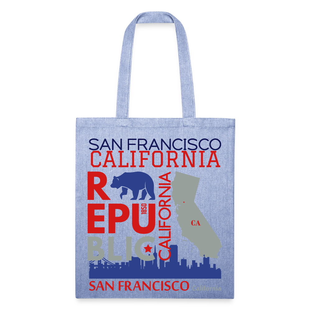 Recycled Tote Bag - light Denim