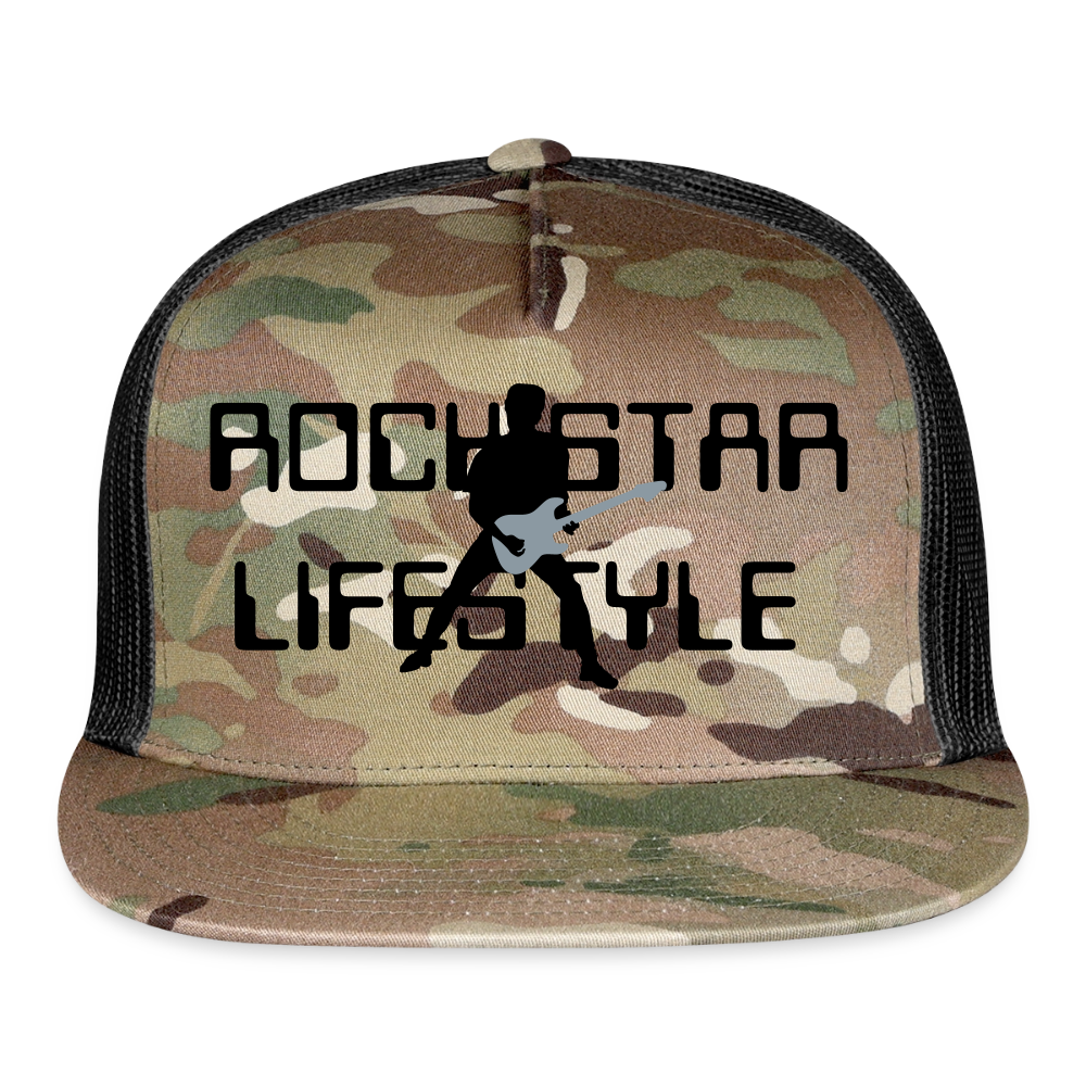Trucker Hat - MultiCam\black