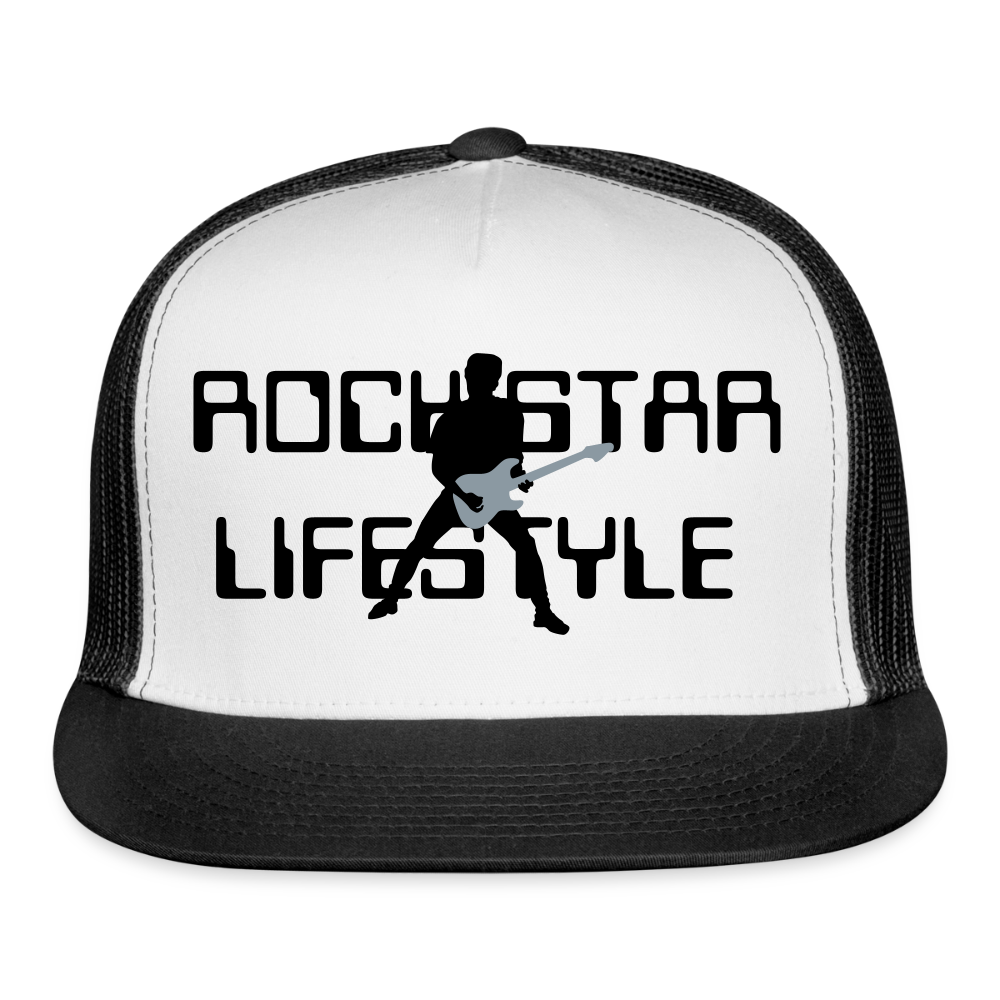Trucker Hat - white/black