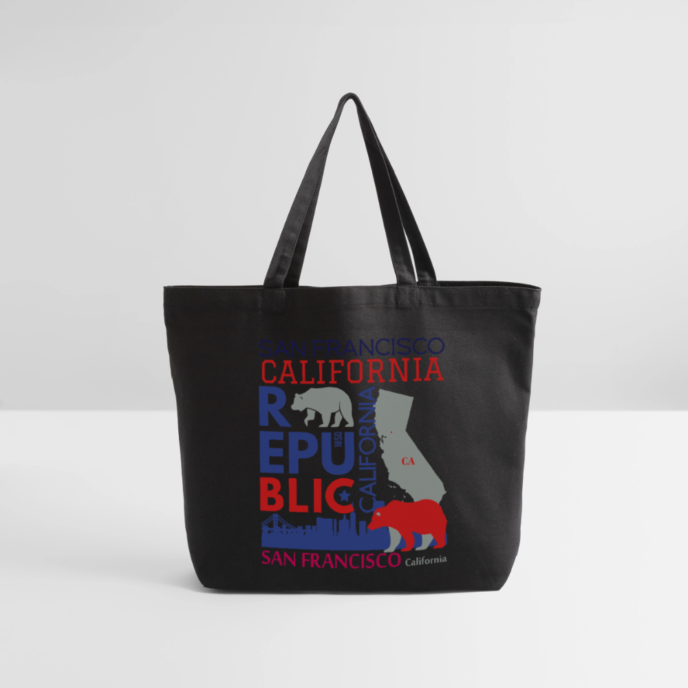 Eco-Friendly Cotton Tote - black