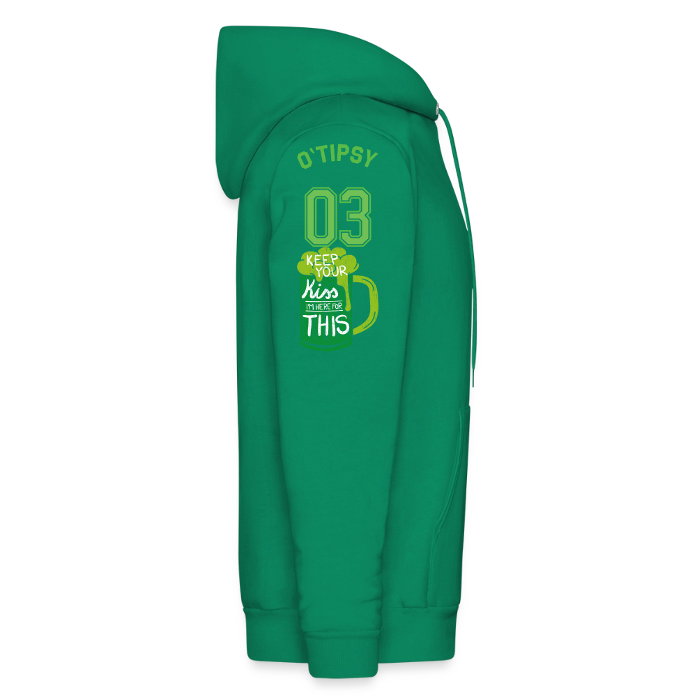 Men's Hoodie - kelly green