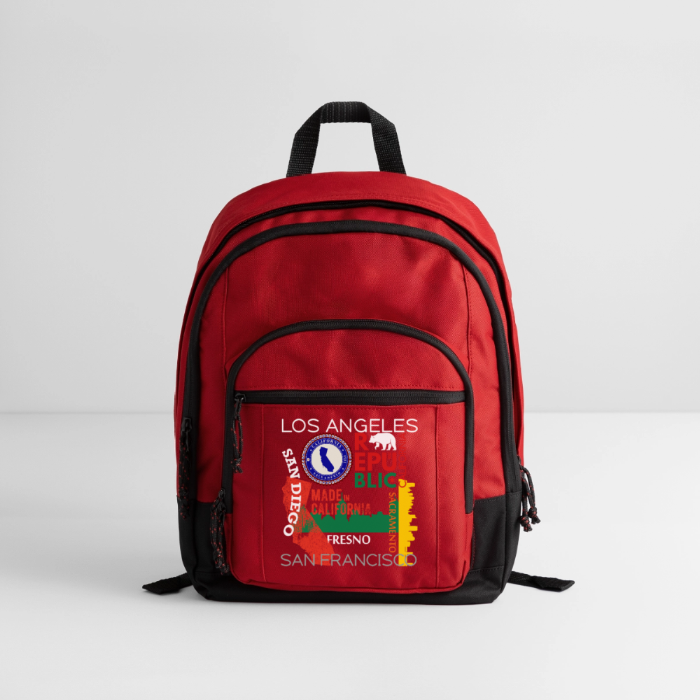Basic Backpack - red