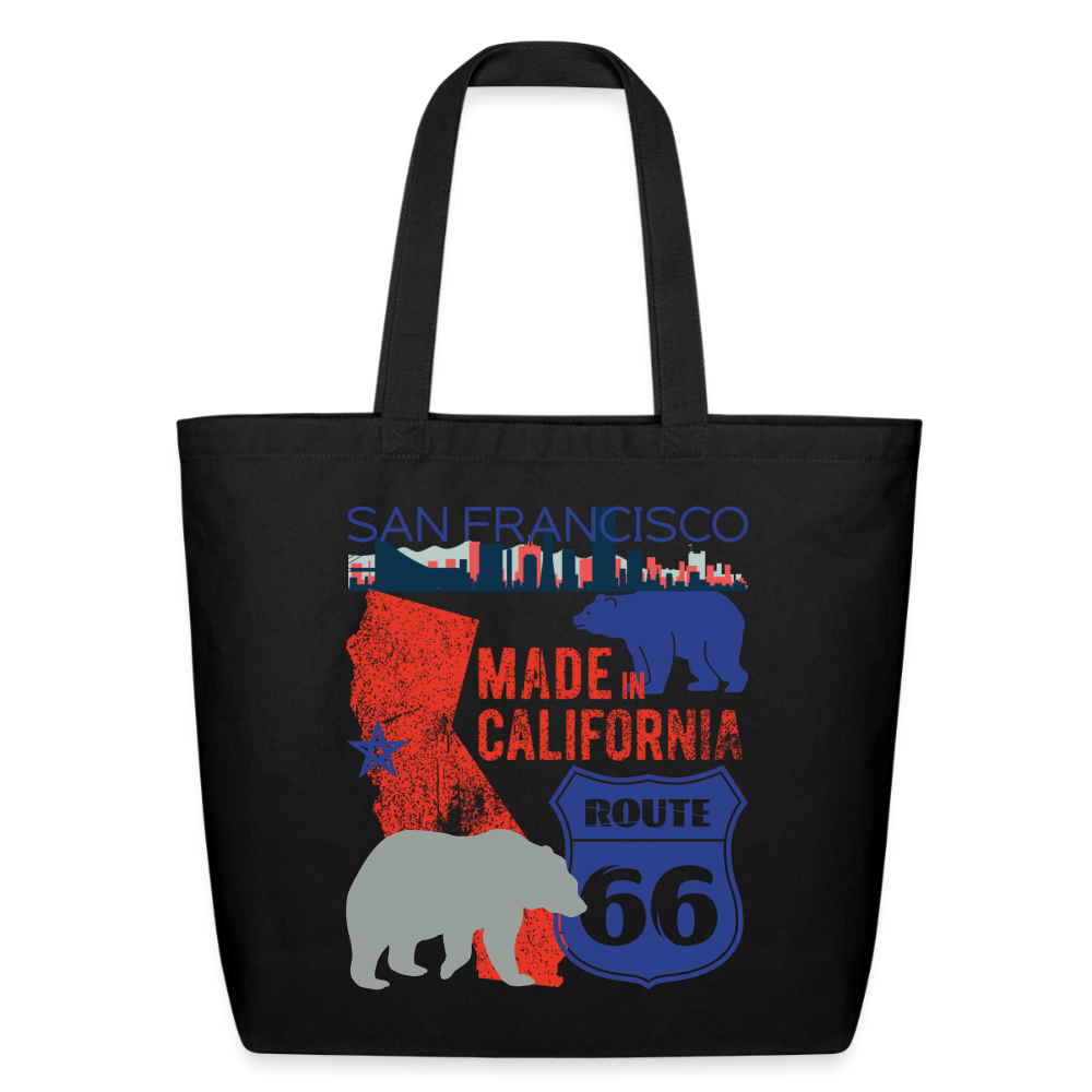 Eco-Friendly Cotton Tote - black