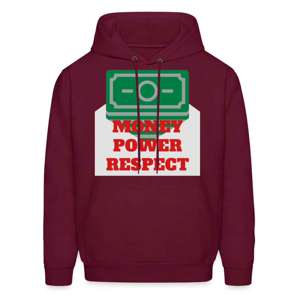 Men's Hoodie - burgundy