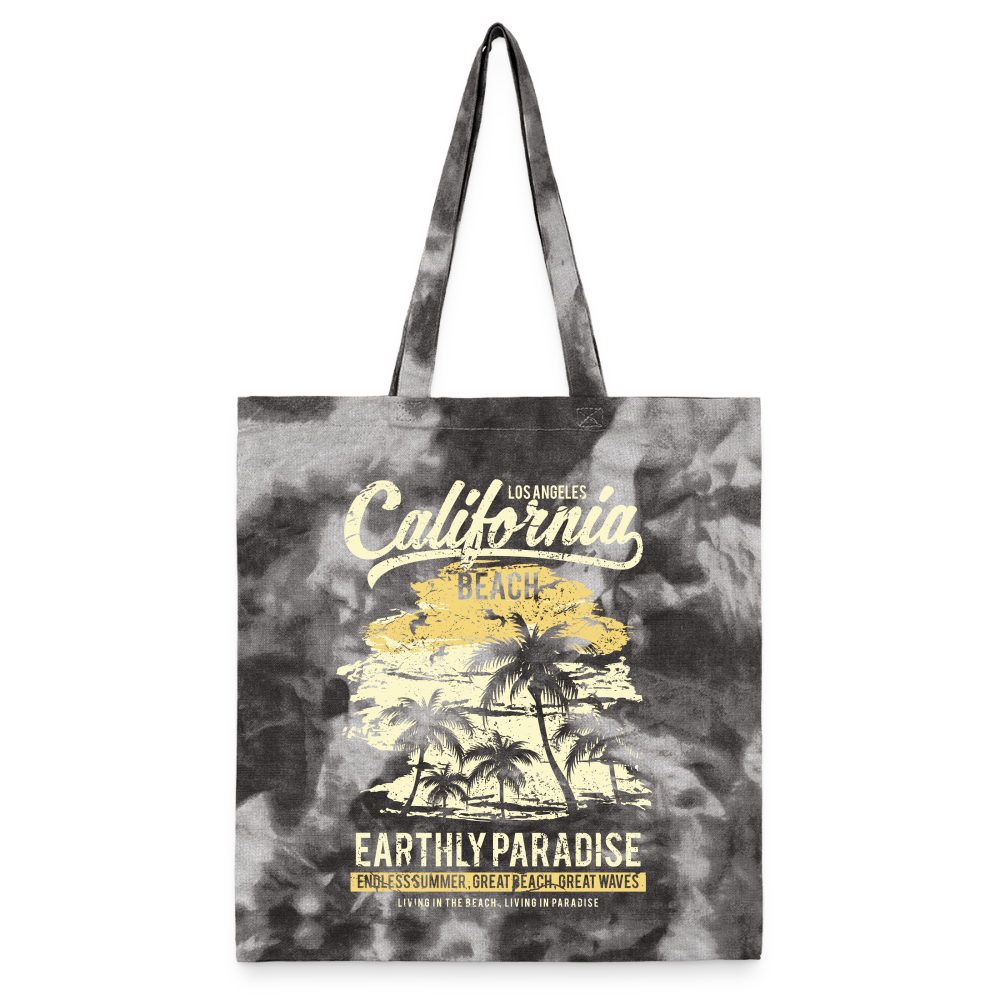 Tie Dye Tote Bag - stormy ash