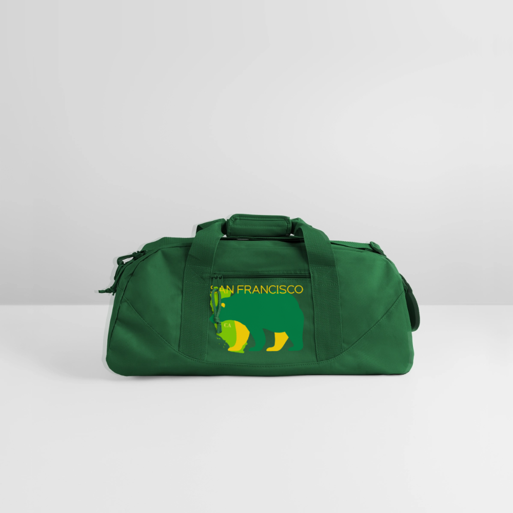 Recycled Duffel Bag - forest green
