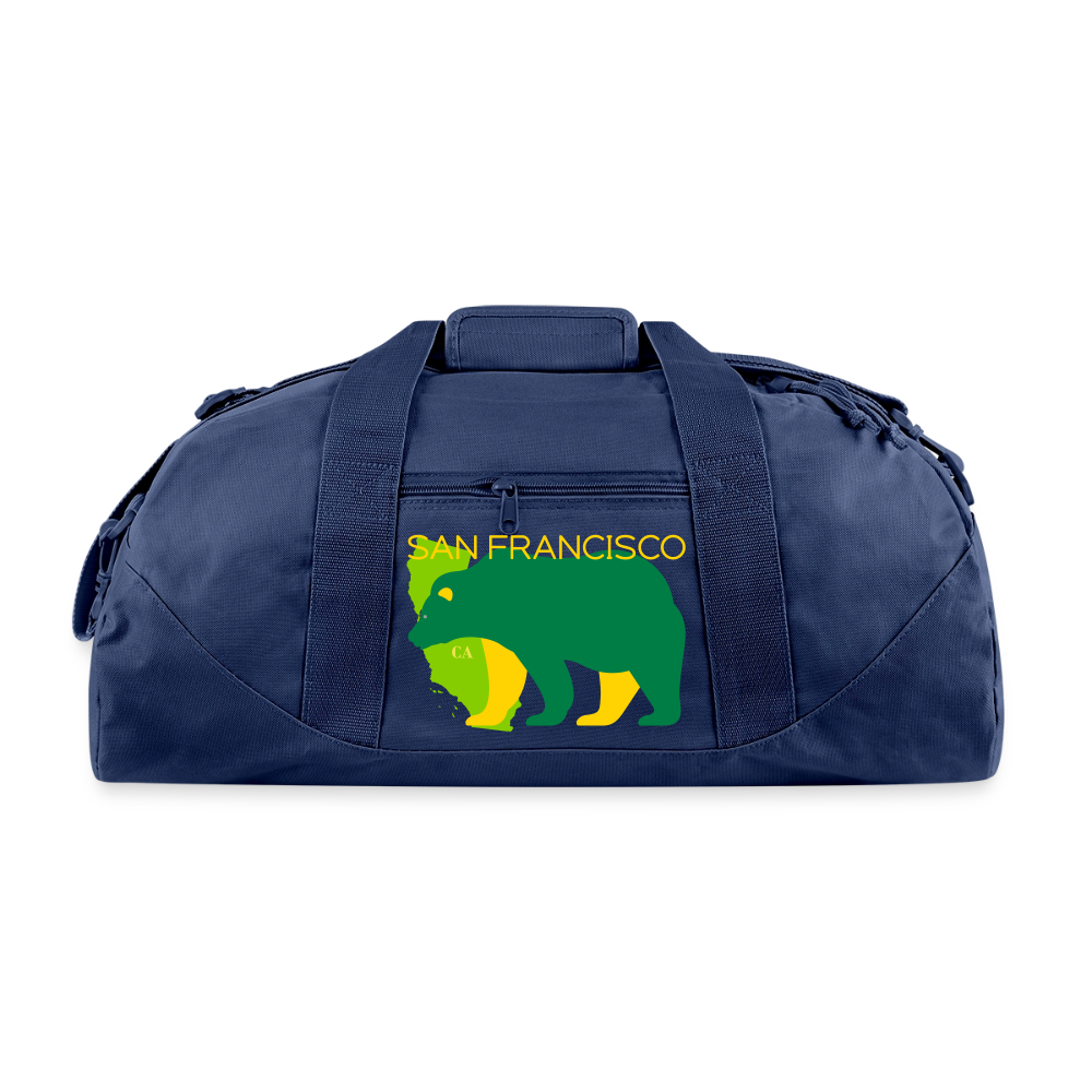 Recycled Duffel Bag - navy