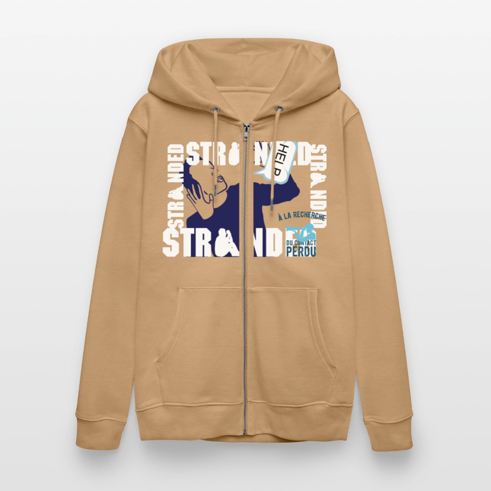Stanley/Stella Cultivator Organic Zip Hoodie - latte