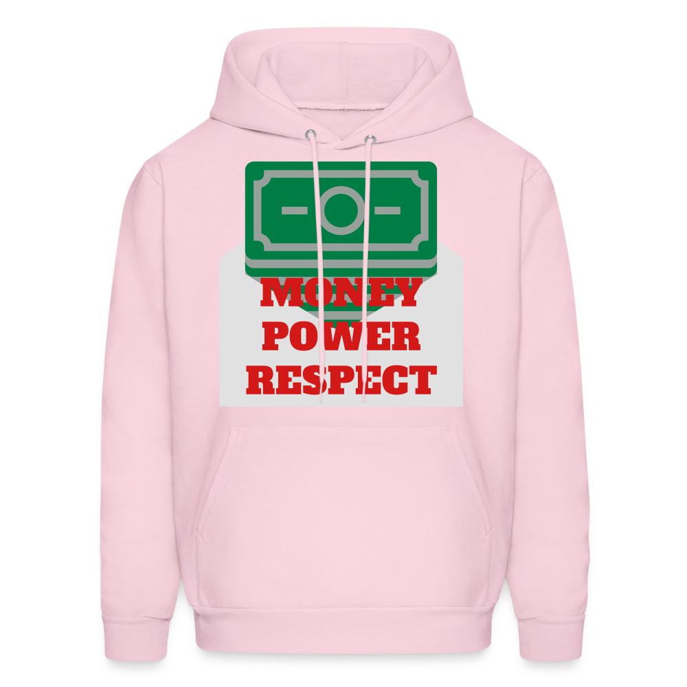 Men's Hoodie - pale pink