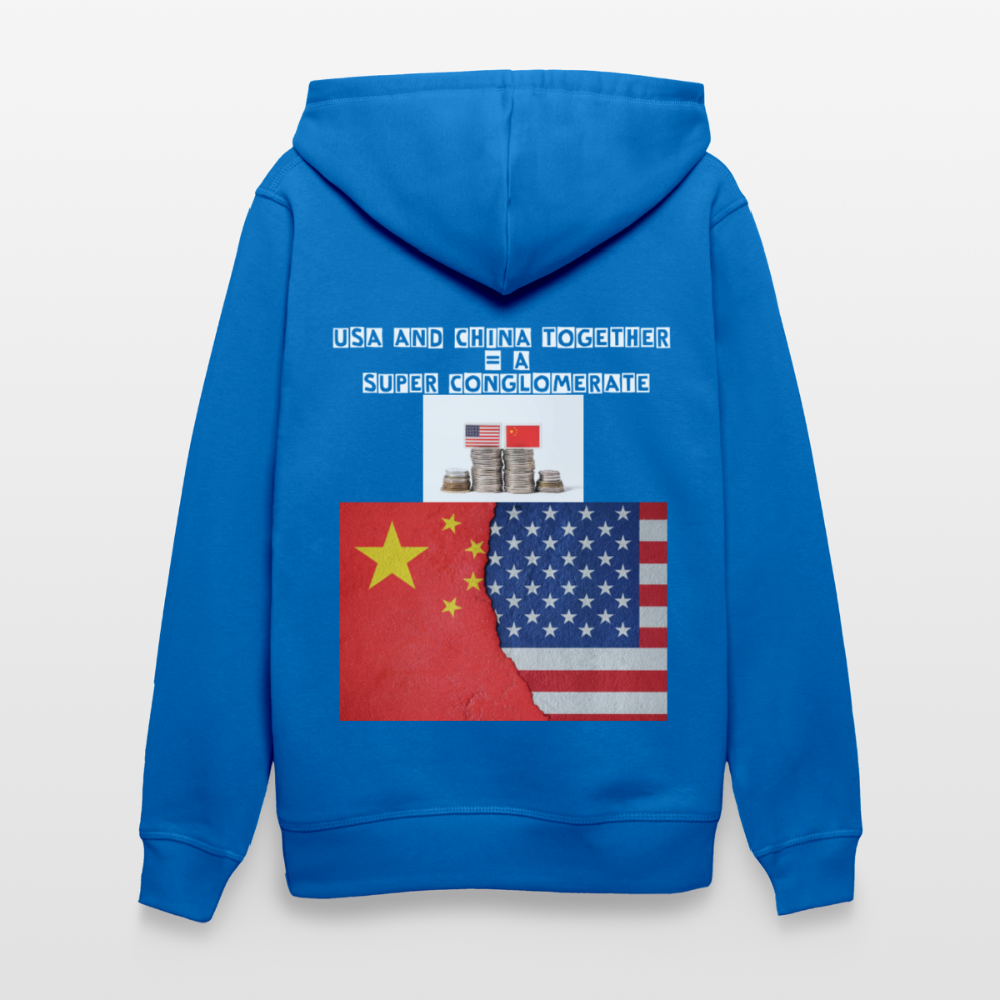 Stanley/Stella Drummer Unisex Organic Hoodie - royal blue