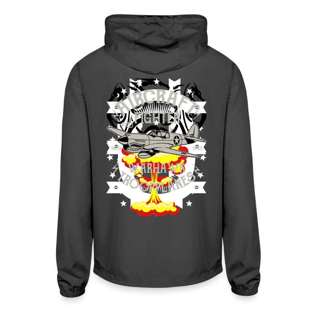 Unisex Lightweight Windbreaker Jacket - graphite