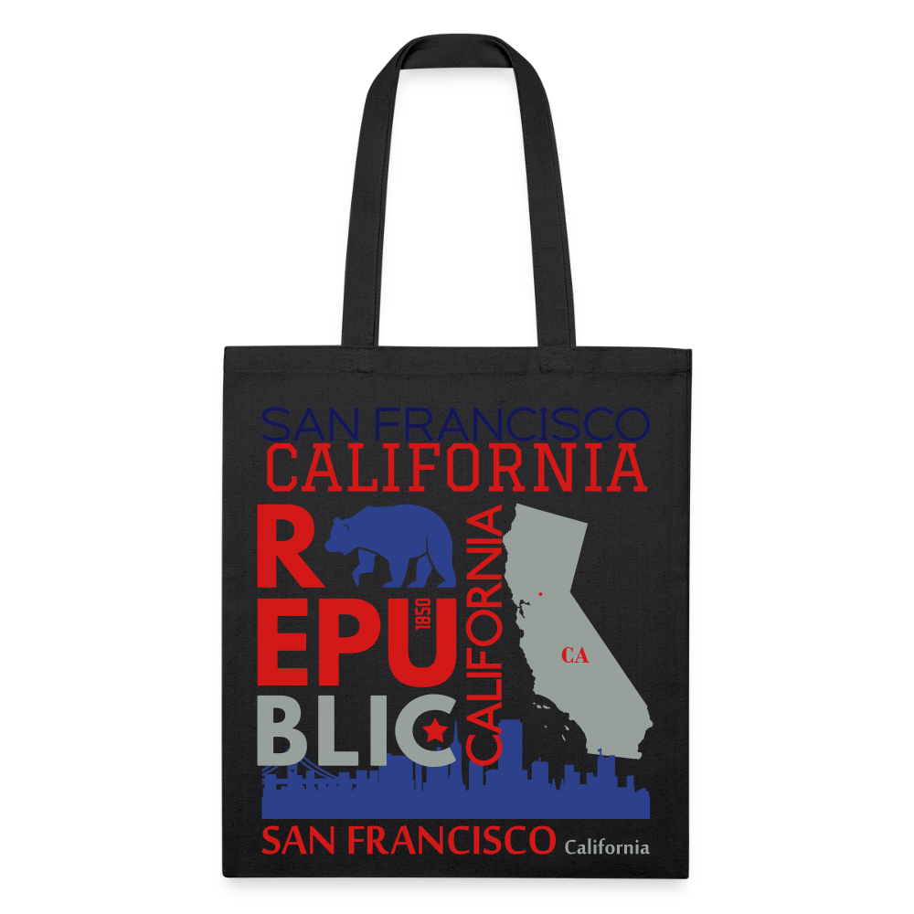 Recycled Tote Bag - black