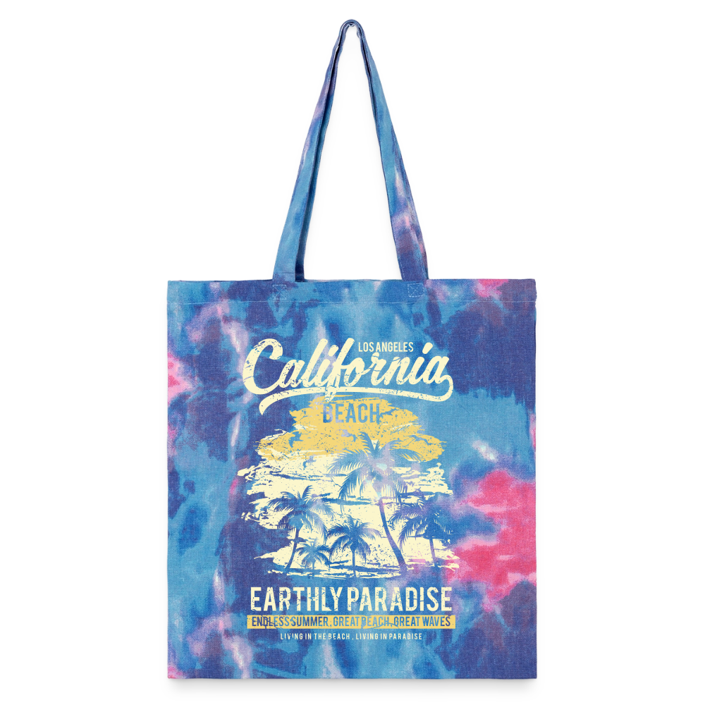 Tie Dye Tote Bag - cotton candy 