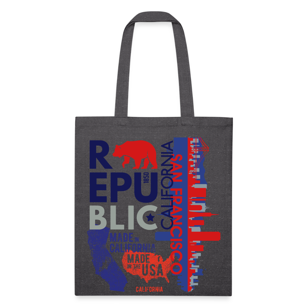 Recycled Tote Bag - charcoal grey