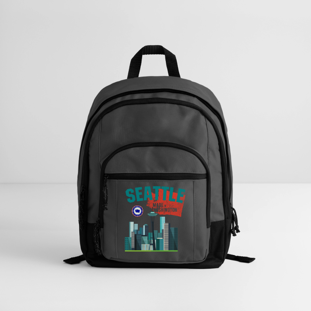 Basic Backpack - charcoal grey