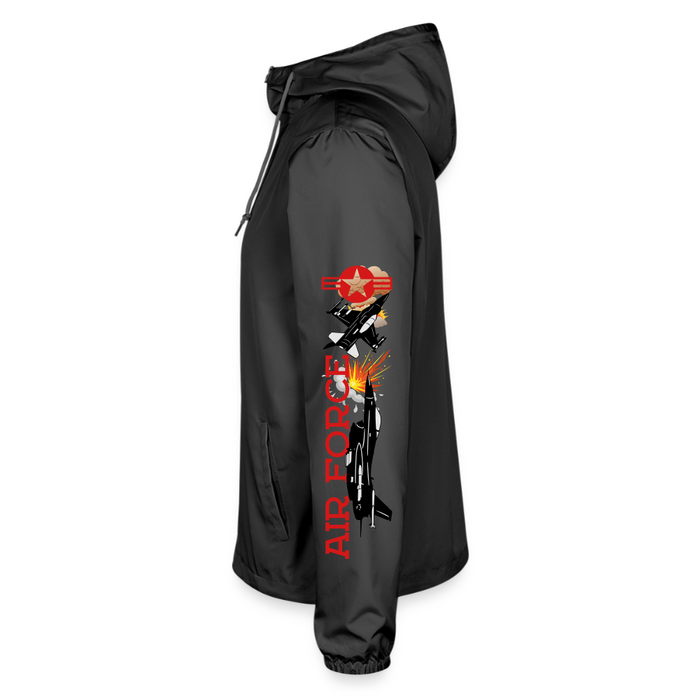 Unisex Lightweight Windbreaker Jacket - graphite