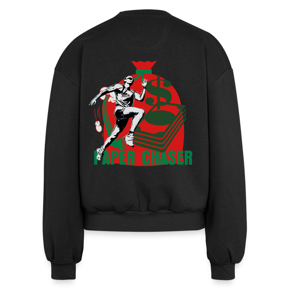 Women's Fleece Crewneck Sweatshirt - black