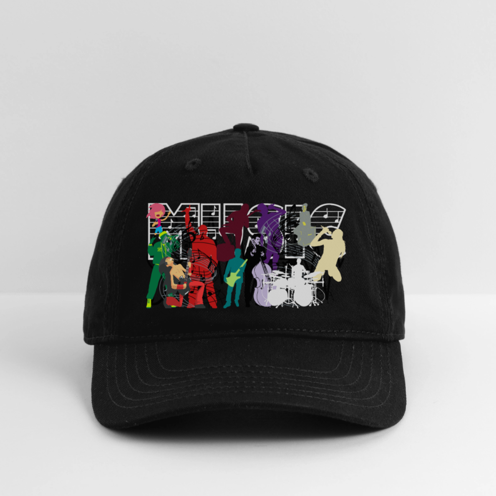 Organic Baseball Cap - black