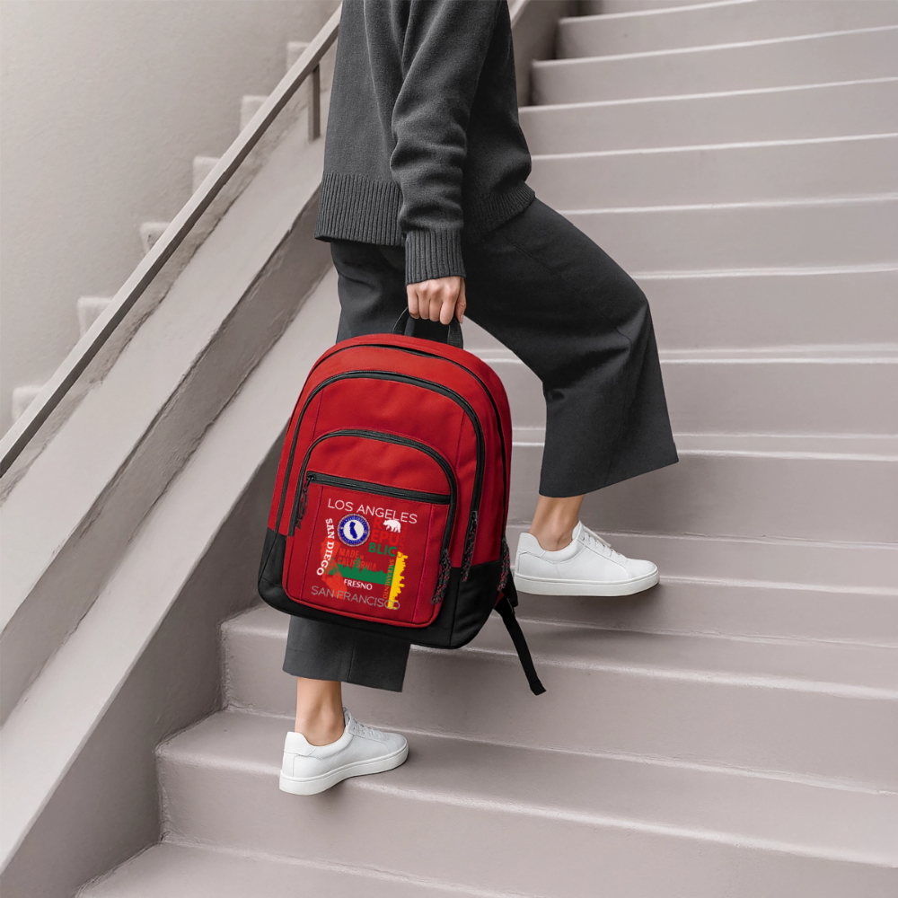 Basic Backpack - red