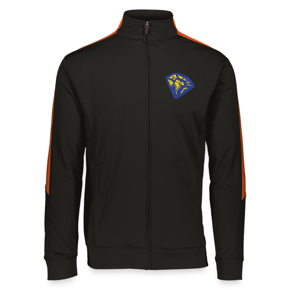 Augusta Sportswear Unisex 2.0 Medalist Jacket - black/orange