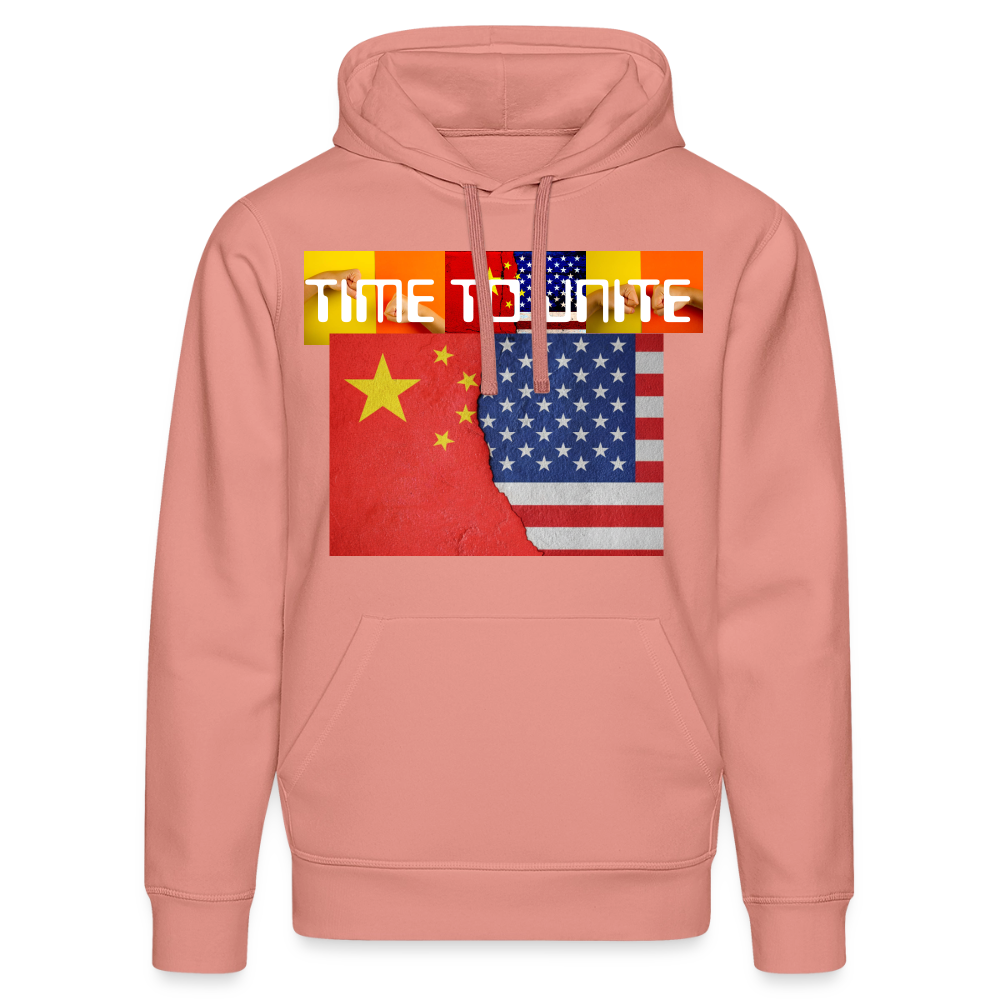 Stanley/Stella Drummer Unisex Organic Hoodie - canyon pink