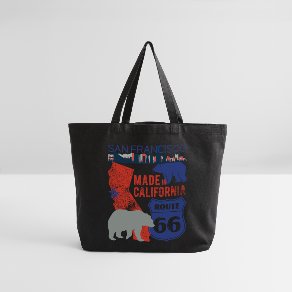 Eco-Friendly Cotton Tote - black