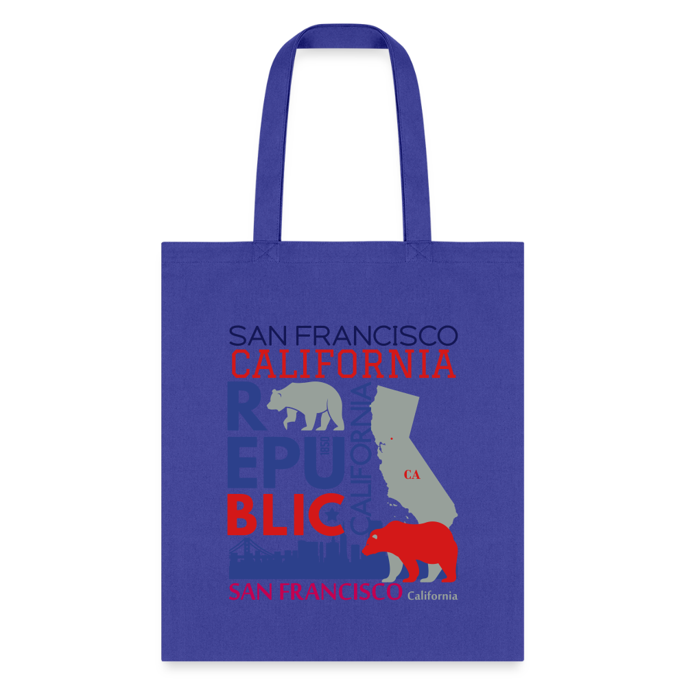 Tote Bag - royal blue